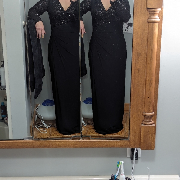 RALPH LAUREN EVENING NWT Mother of the Bride or Evening Gown Dress – Size 6 - Picture 3 of 3